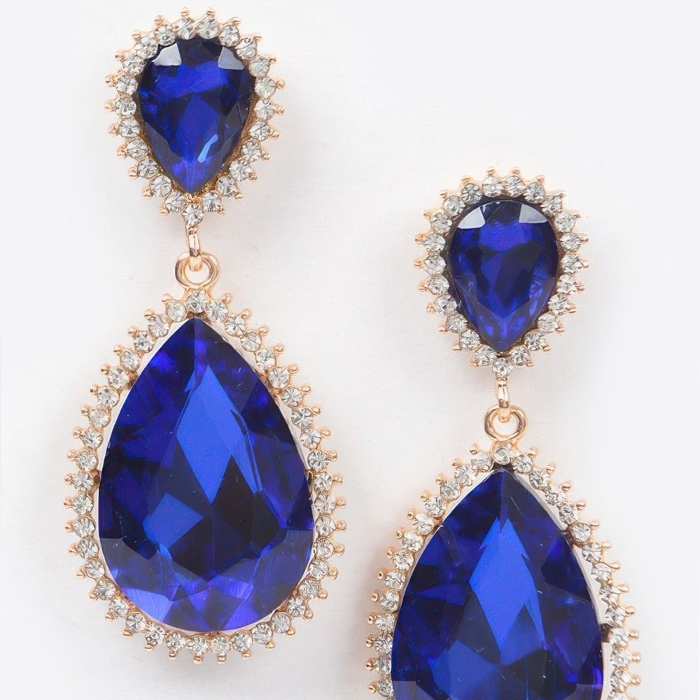 Rhinestone Dangle Earring